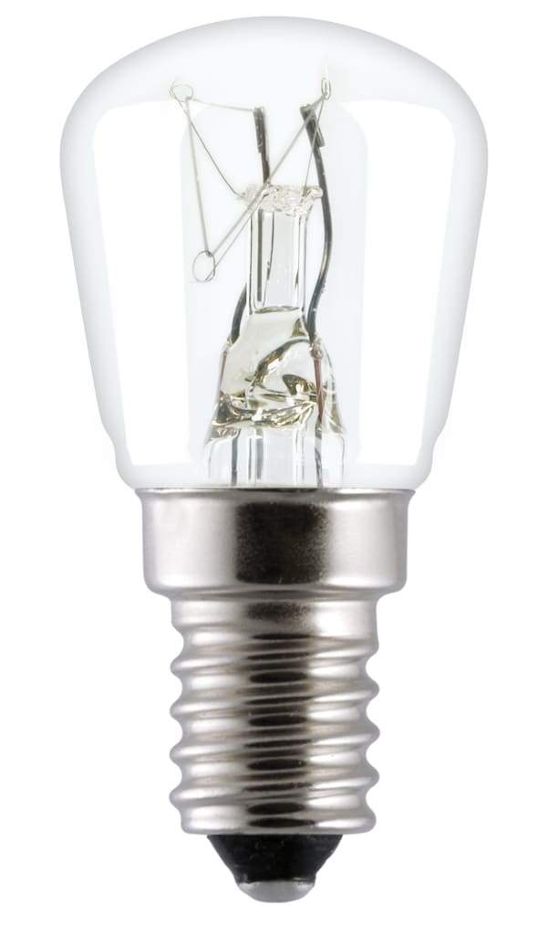 100 x Universal Haier Fisher and Paykel Fridge Freezer Light Bulb E14 Clear Lamp 871312P