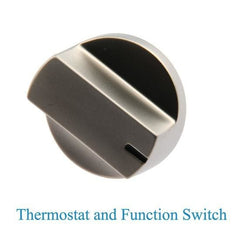 2183009379 Delonghi Oven Thermostat Selector Switch and Light Knob ORIGINAL