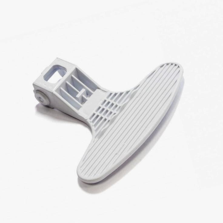 2821580100 BEKO WHITE WASHING MACHINE DOOR HANDLE PADDLE