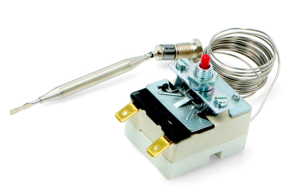 55.13544.010 EGO Overtemp Manual Reset 238 Degrees Fryer Thermostat