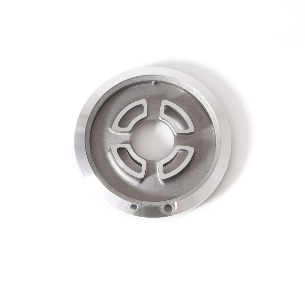 870650290 Smeg Cooktop Wok Burner Crown Base with Alloy Skirt ORIGINAL